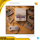🎮🔥 Console Retrô Super Nintendo 3D – +150.000 Jogos Clássicos 🎯 2 Controles 🎮 Diversão Garantida!