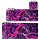 🐉 Mousepad Gamer XXL Dragão Preto e Branco – 900x400 🖱️ Base Antiderrapante ⚡ Alta Precisão 🎮 Ideal para Setup Gamer