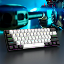 ⌨️ Teclado Mecânico 60% RGB – Compacto ⚡ PC/Mac 🎮