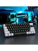 ⌨️ Teclado Mecânico 60% RGB – Compacto ⚡ PC/Mac 🎮