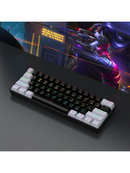 ⌨️ Teclado Mecânico 60% RGB – Compacto ⚡ PC/Mac 🎮