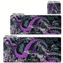 🐉 Mousepad Gamer XXL Dragão Preto e Branco – 900x400 🖱️ Base Antiderrapante ⚡ Alta Precisão 🎮 Ideal para Setup Gamer
