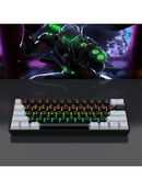 ⌨️ Teclado Mecânico 60% RGB – Compacto ⚡ PC/Mac 🎮