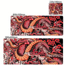 🐉 Mousepad Gamer XXL Dragão Preto e Branco – 900x400 🖱️ Base Antiderrapante ⚡ Alta Precisão 🎮 Ideal para Setup Gamer