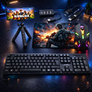 🎮🔥 Kit Gamer One Hand para Celular – ⚡ Mais Precisão 🎯 Teclado + Mouse RGB 🌈 Domine no Mobile 📱